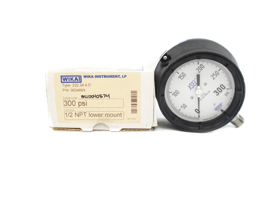 WIKA 9834869 0-300PSI NSMP