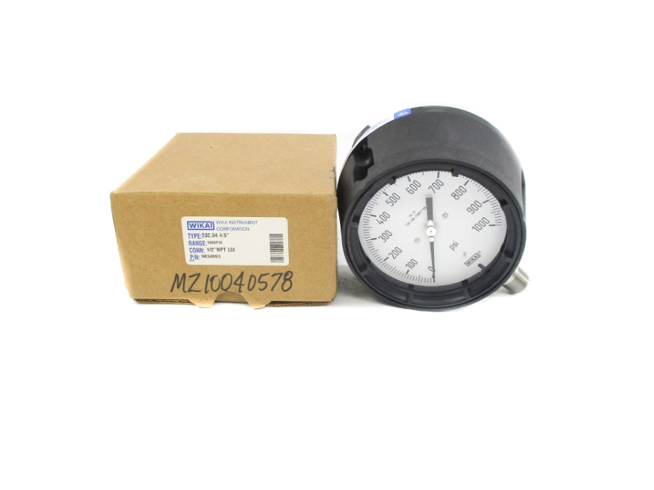 WIKA 9834893 0-1000PSI NSMP