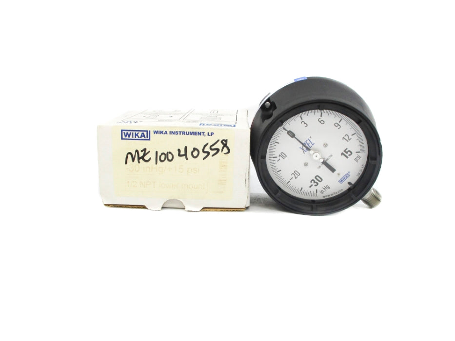 WIKA 232.344.5 9834737 -30INHG/+15PSI NSMP