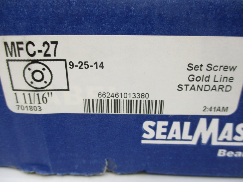 SEALMASTER MFC-27 1-11/16 NSMP