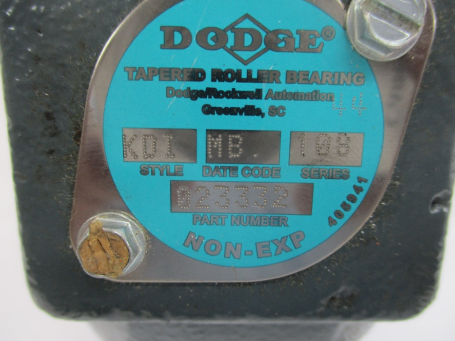 DODGE 023332 SER. 108 NSNP