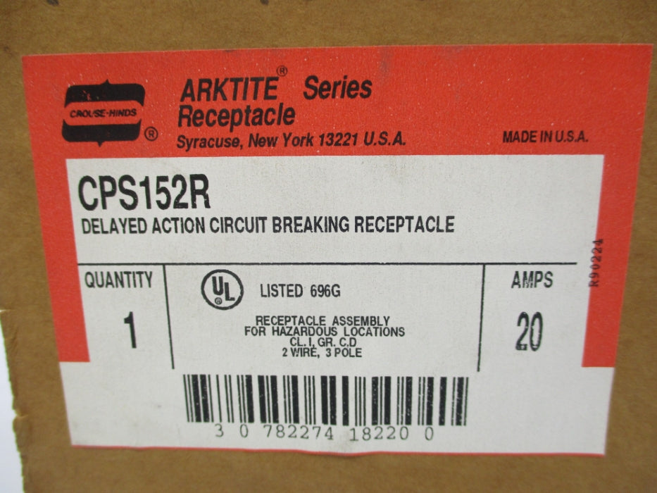 CROUSE-HINDS CPS152R NSMP