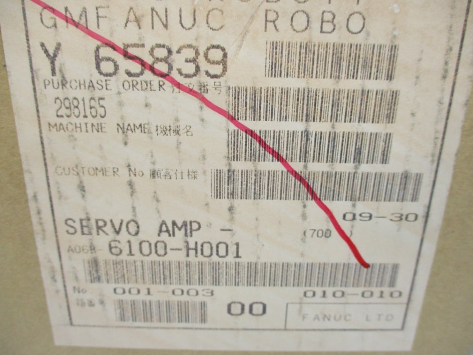 FANUC A06B-6100-H001 A20B-2002-0711/06C NSMP