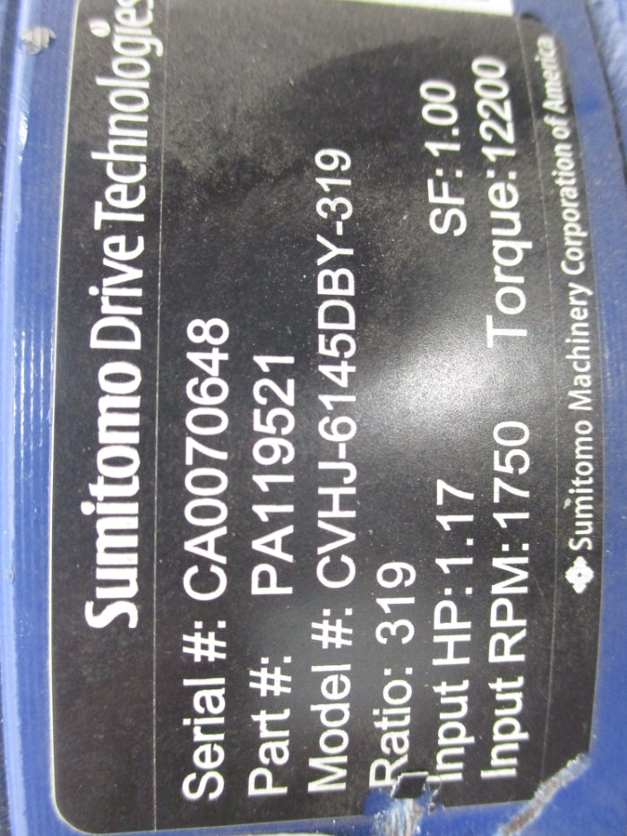 SUMITOMO PA119521 CVHJ-6145DBY-319 NSNP