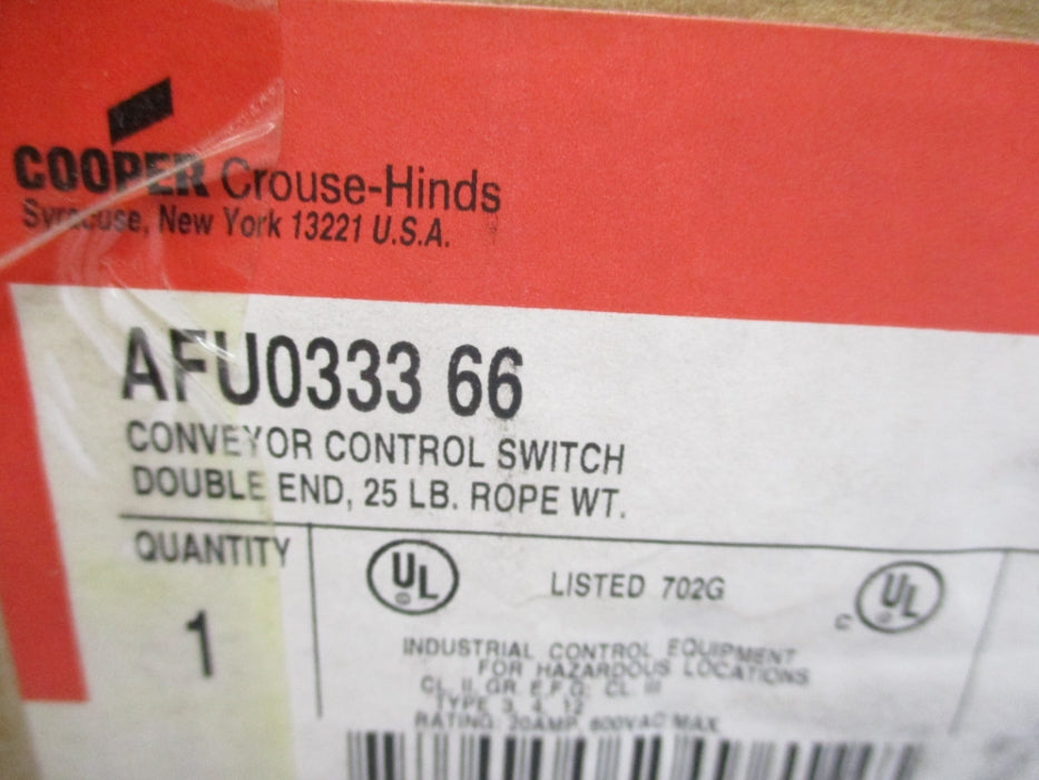 CROUSE HINDS AFU033366 NSMP