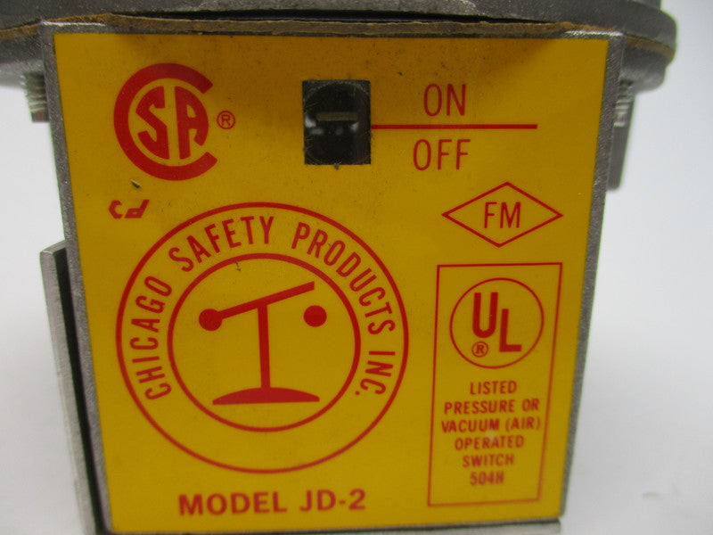 CHICAGO SAFETY PRODUCTS JD-2 UNMP