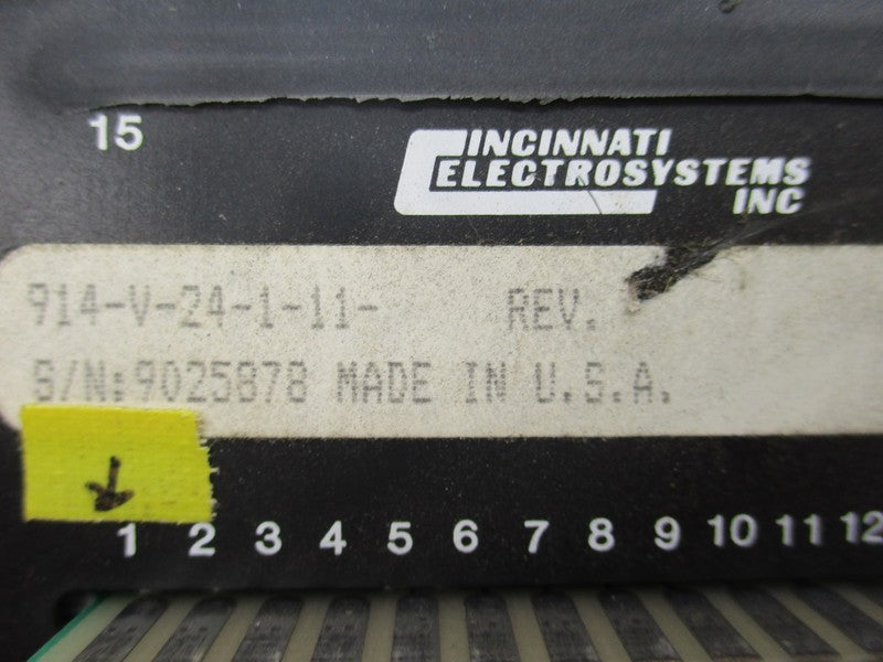 CINCINNATI ELECTROSYSTEMS 914-V-24-1-11 UNMP