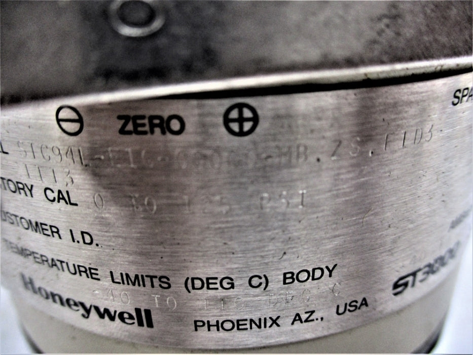 HONEYWELL STC94L-E16-00000-MB.ZS.F1D3 125PSI (AS PICTURED) NSNP