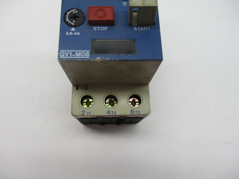 TELEMECHANIQUE GV1-M08 2,5-4A 660V UNMP