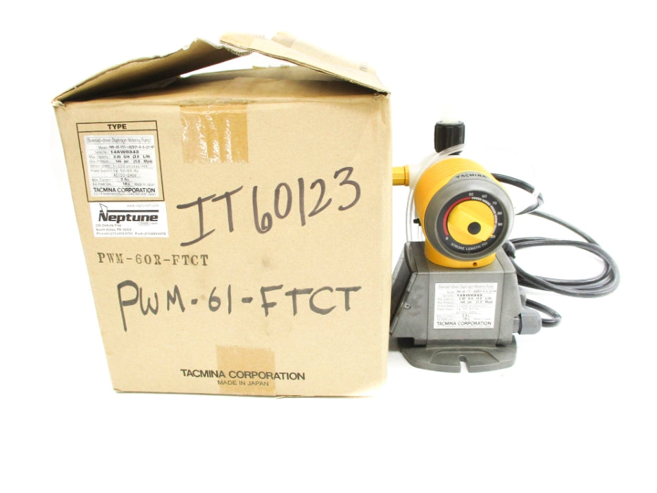 TACMINA PWM-60R-FTCT-1/4X3/8FEP-W-S-ULP-NP 145PSI NSMP