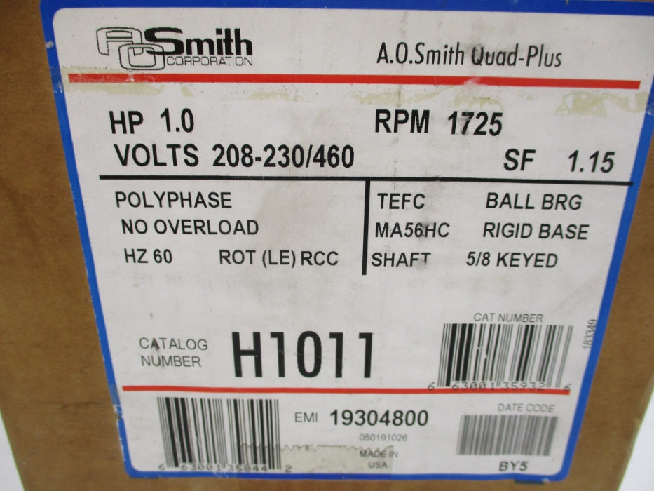 A.O. SMITH H1011 NSMP
