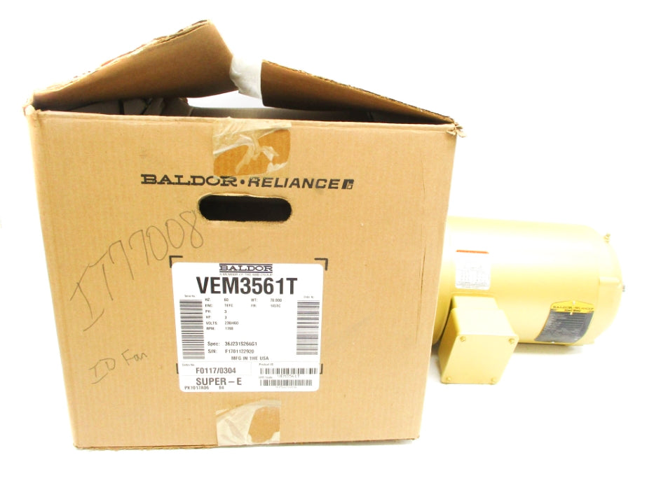 BALDOR VEM3561T SER. F NSMP