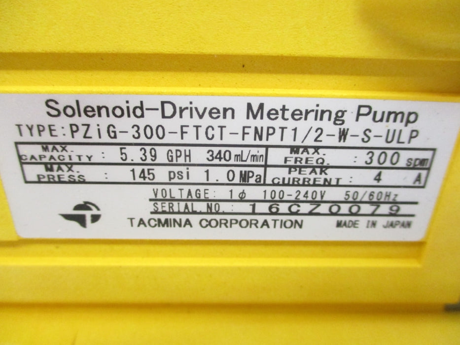 TACMINA PZIG-300-FTCT-FNPT1/2-W-S-ULP 145PSI NSNP