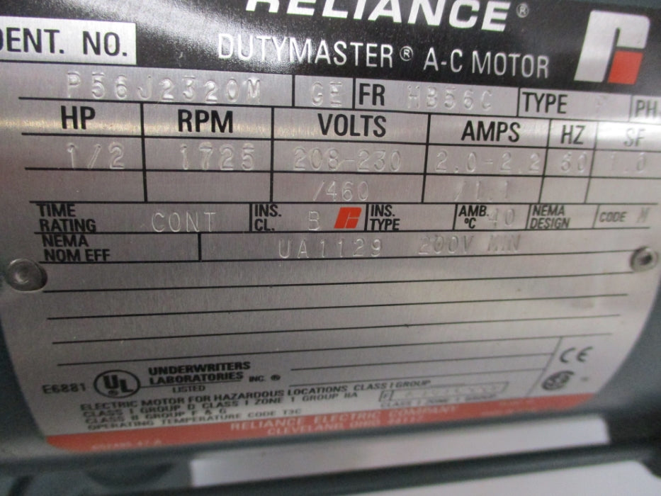 RELIANCE ELECTRIC P56J2320M NSNP