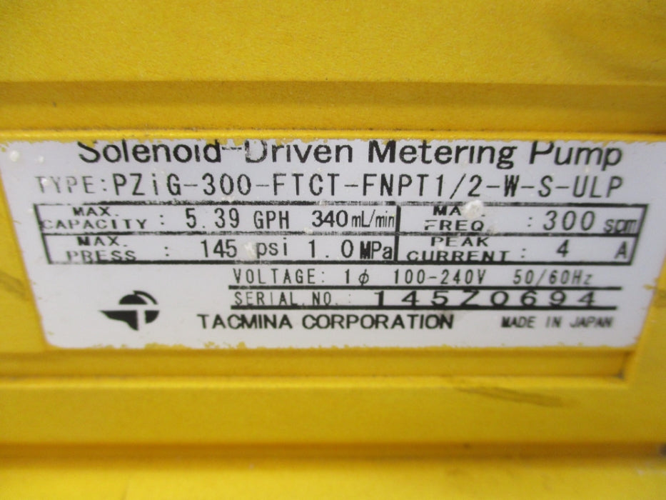 TACMINA PZIG-300-FTCT-FNPT1/2-W-S-ULP 145PSI UNMP