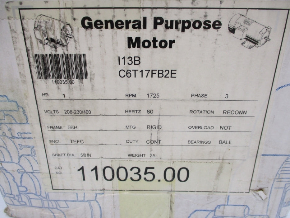 LEESON 110035.00 C6T17FB2E NSMP