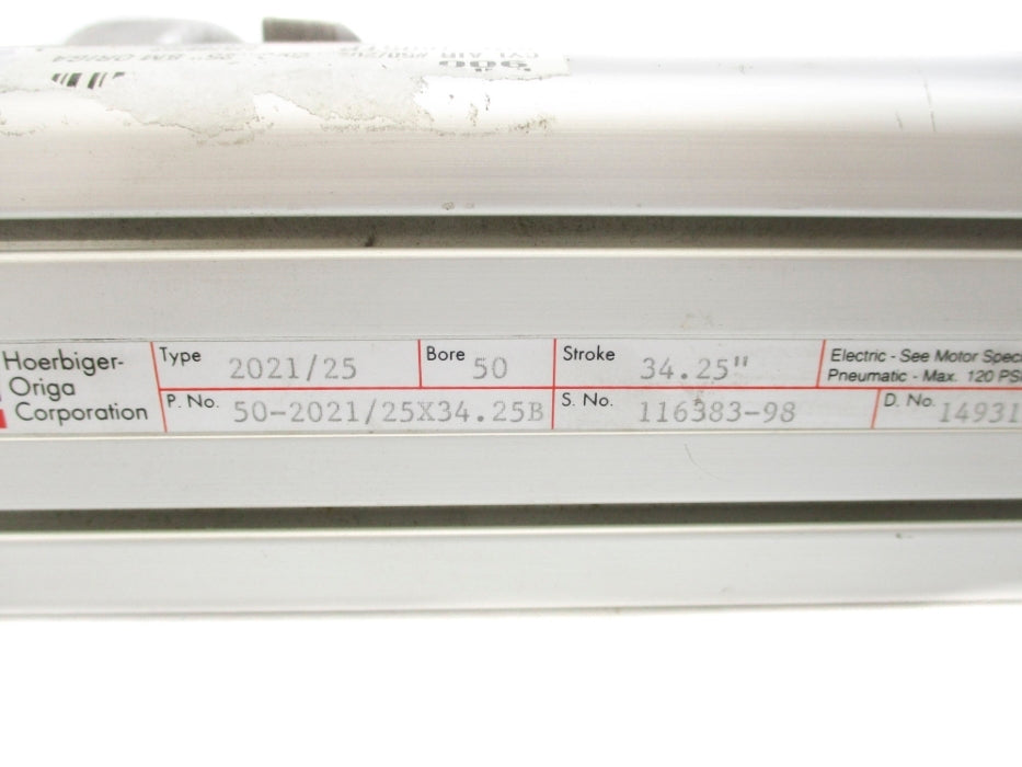 HOERBIGER-ORIGA 50-2021/25X34.25B NSNP