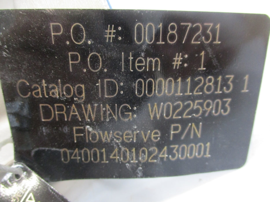 FLOWSERVE 0400140102430001 NSNP
