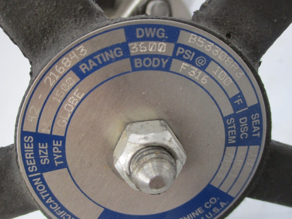 HENRY VOGT MACHINE B53308R3 SER. 42-216843 3600PSI NSNP