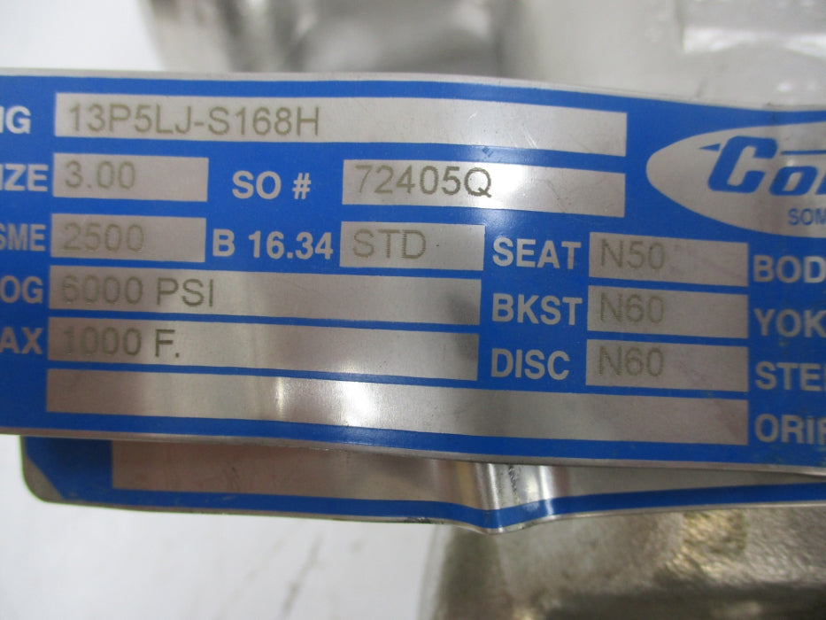 CONVAT 13P5LJ-S168H 6000PSI NSNP