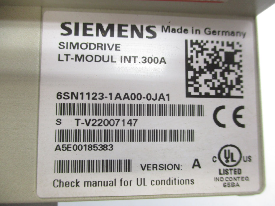 SIEMENS 6SN1123-1AA00-0JA1 NSNP