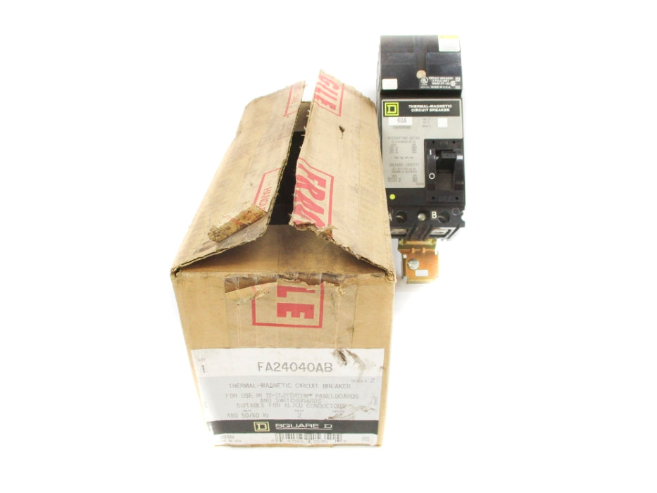 SQUARE D FA24040AB SER. 2 480V 40A NSMP