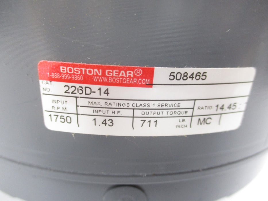 BOSTON GEAR 226D-14 NSMP