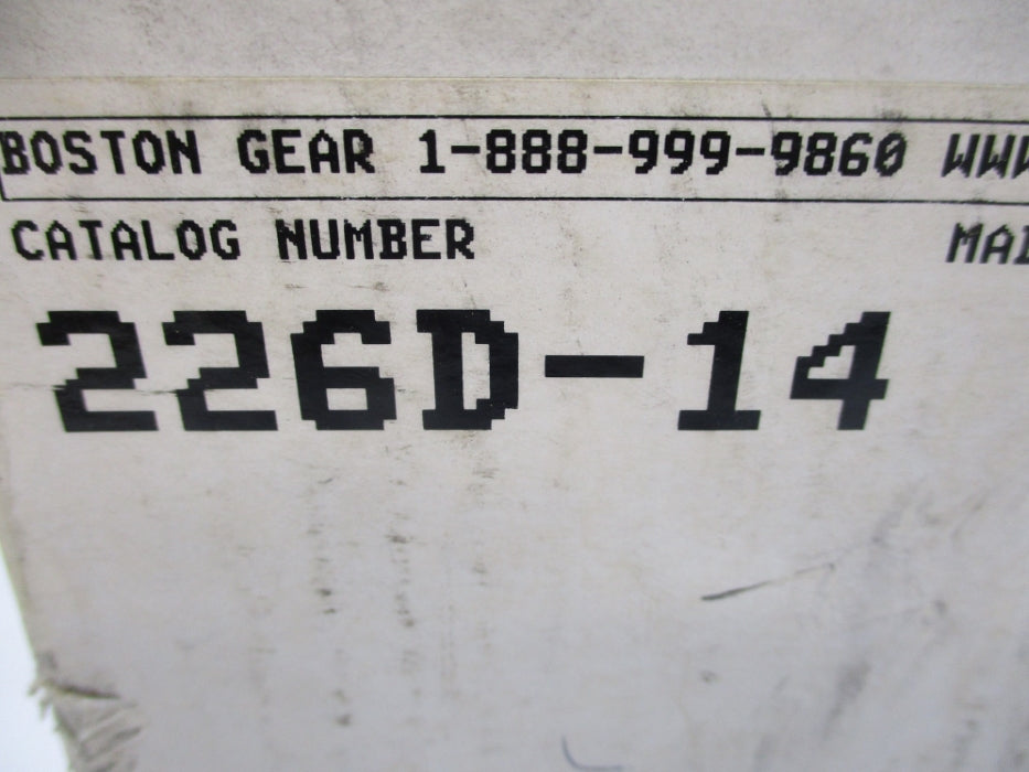 BOSTON GEAR 226D-14 NSMP