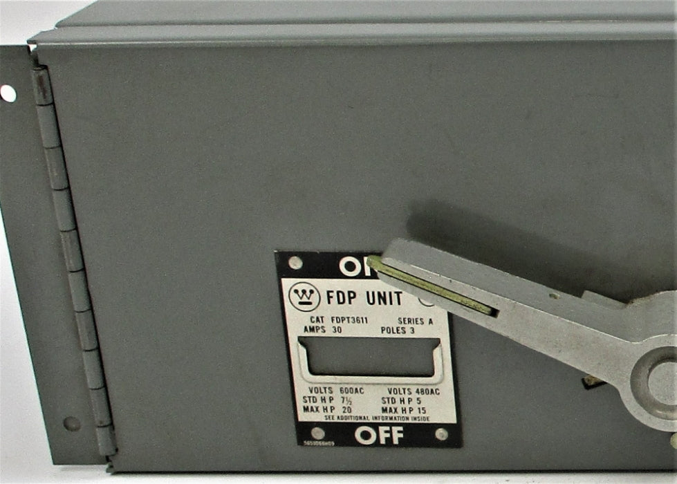WESTINGHOUSE FDPT3611 SER. A NSNP