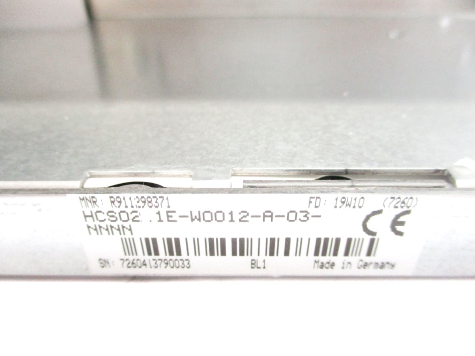 REXROTH R911298371 HCS02.1E-W0012-A-03-NNNN NSMP