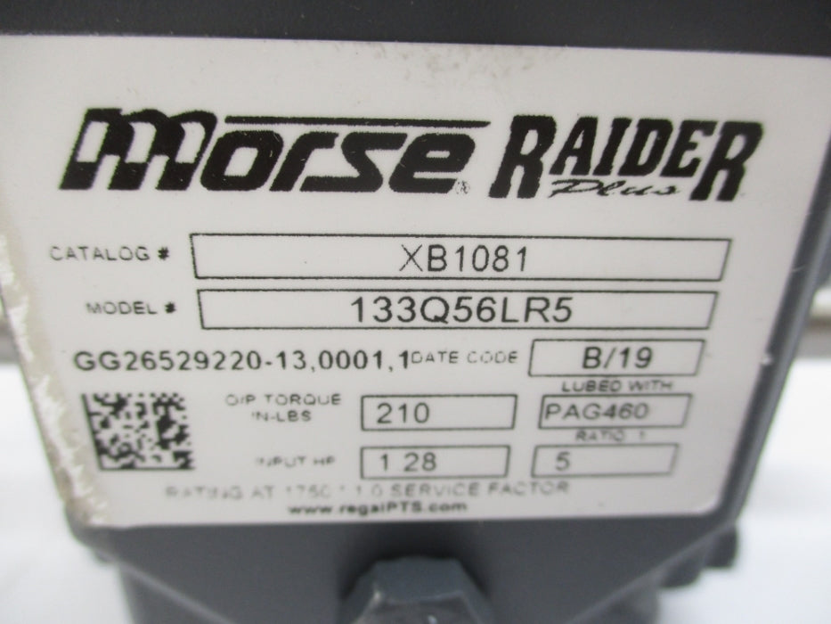 MORSE XB1081 133Q56LR5 NSNP