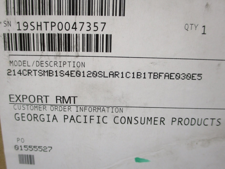 EMERSON 214CRTSMB1S4E0120SLAR1C1B1TBFAE030E5 NSFS