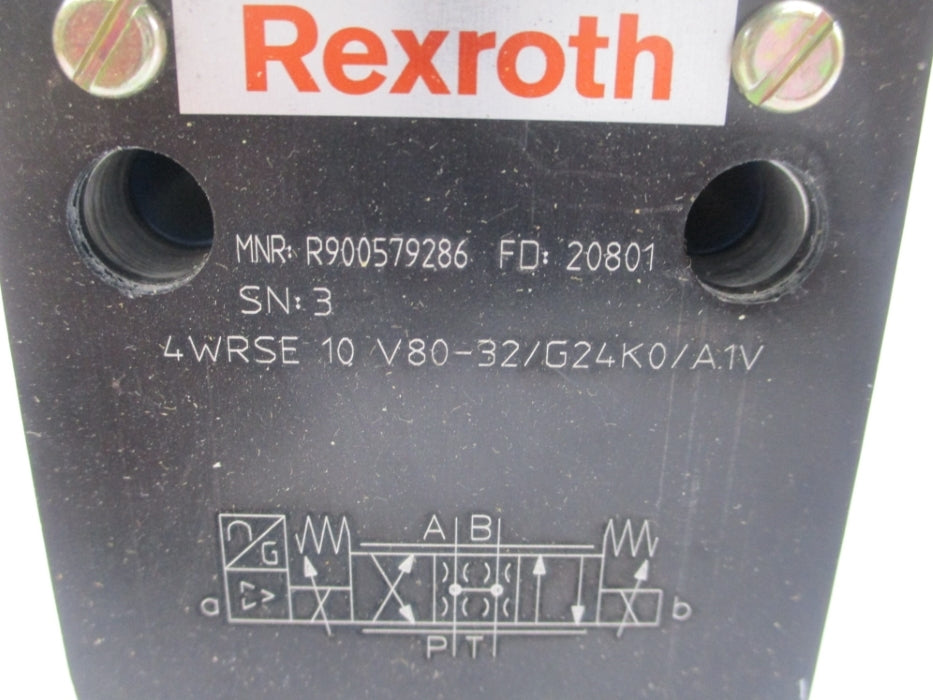 REXROTH R900579286 4WRSE10V80-32/G24K0/A1V NSNP