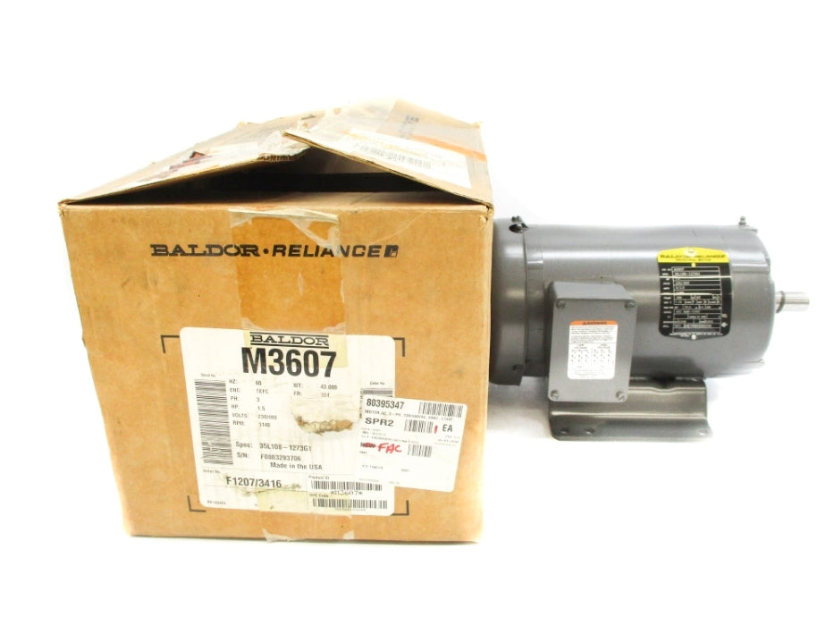 BALDOR M3607 SER. F NSMP