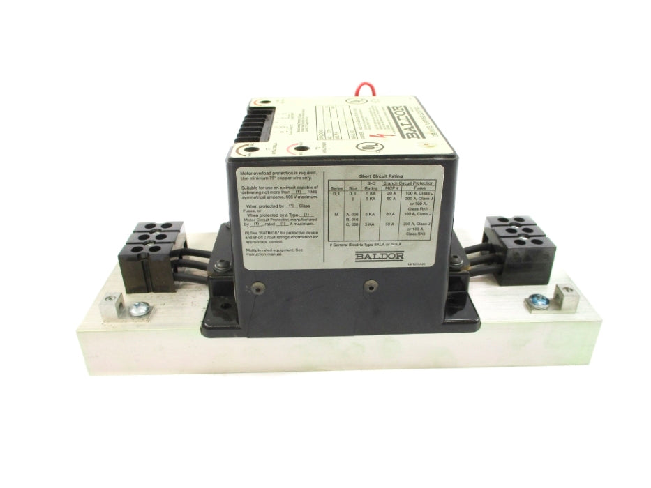 BALDOR D72 BEC-833 208/230/460V UNMP