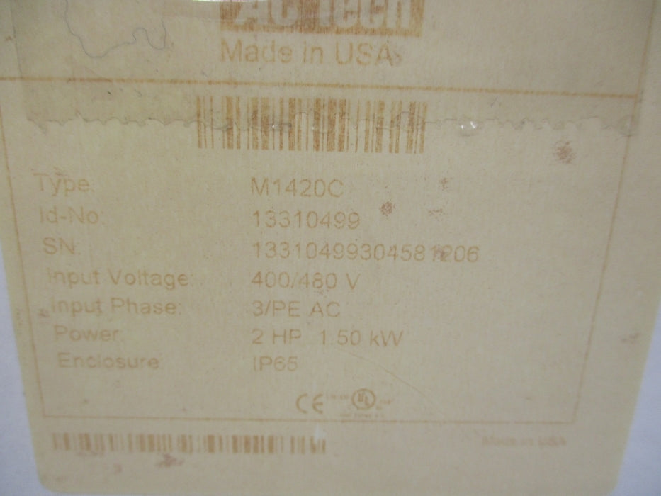 LENZE AC TECH M1420C NSMP