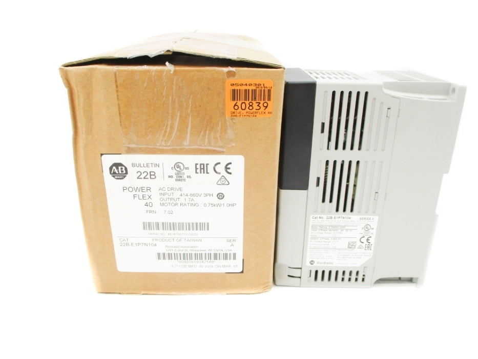 INDUSTRIAL SPARE PART 22B-E1P7N104 SER. A F/W 7.02 414-660V 1.7A NSMP