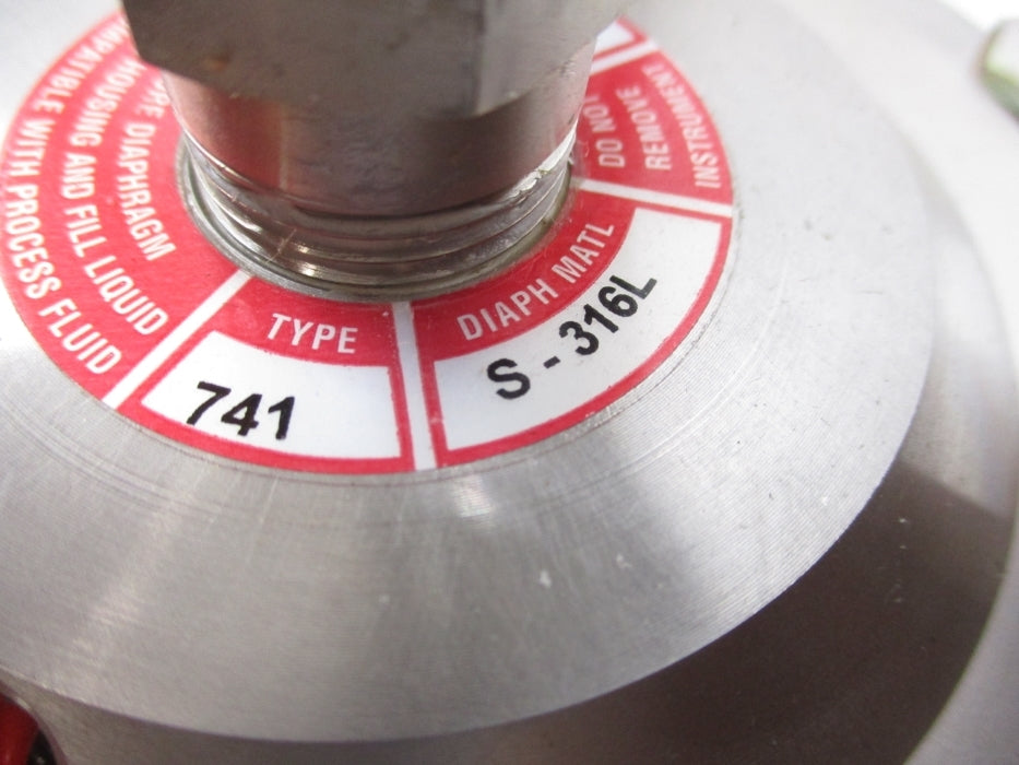 ASHCROFT 741S-316L 60PSI NSNP