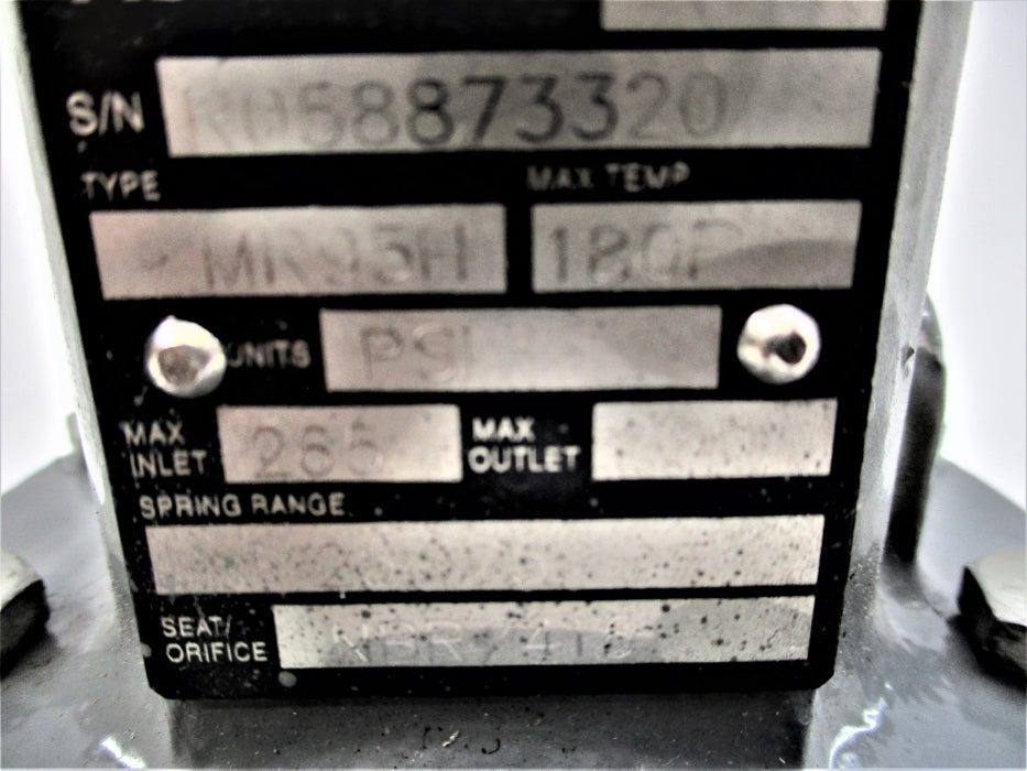 FISHER MR95H 265PSI NSNP