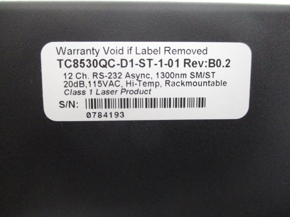 TC COMMUNICATIONS TC8530QC-D1-ST-1-01 NSMP