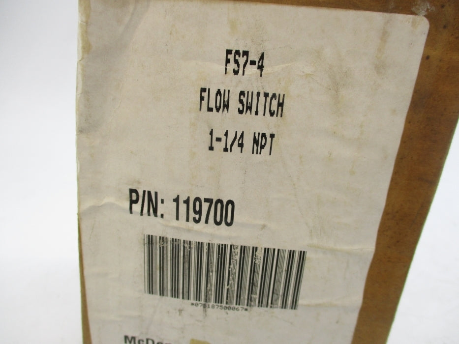MCDONNELL & MILLER FS7-4 119700 NSMP