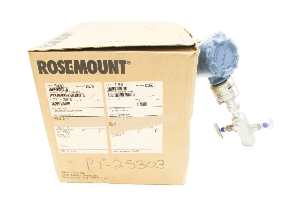 ROSEMOUNT 3051S2TG3A2A11F1AB4K5 0-200PSI NSMP