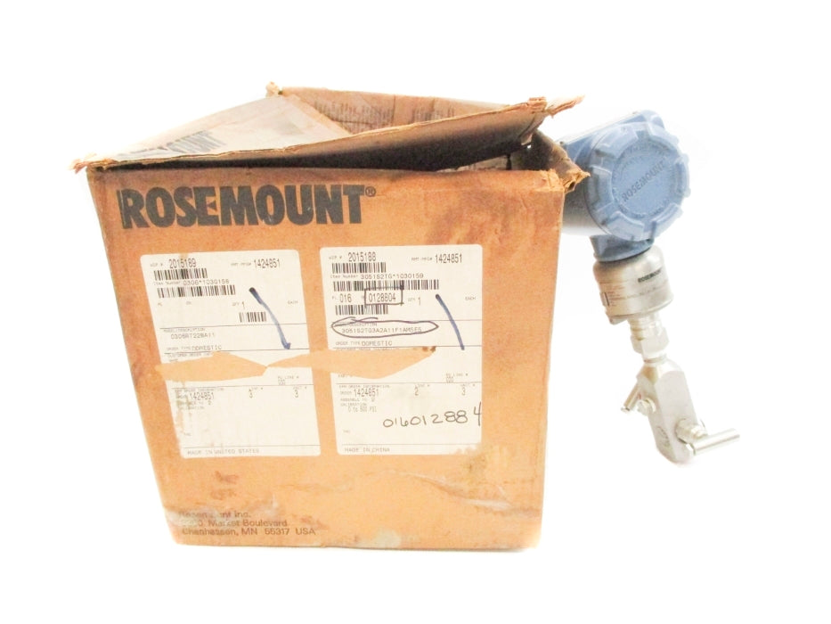 ROSEMOUNT 3051S2TG3A2A11F1AM5E5 0-800PSI NSMP