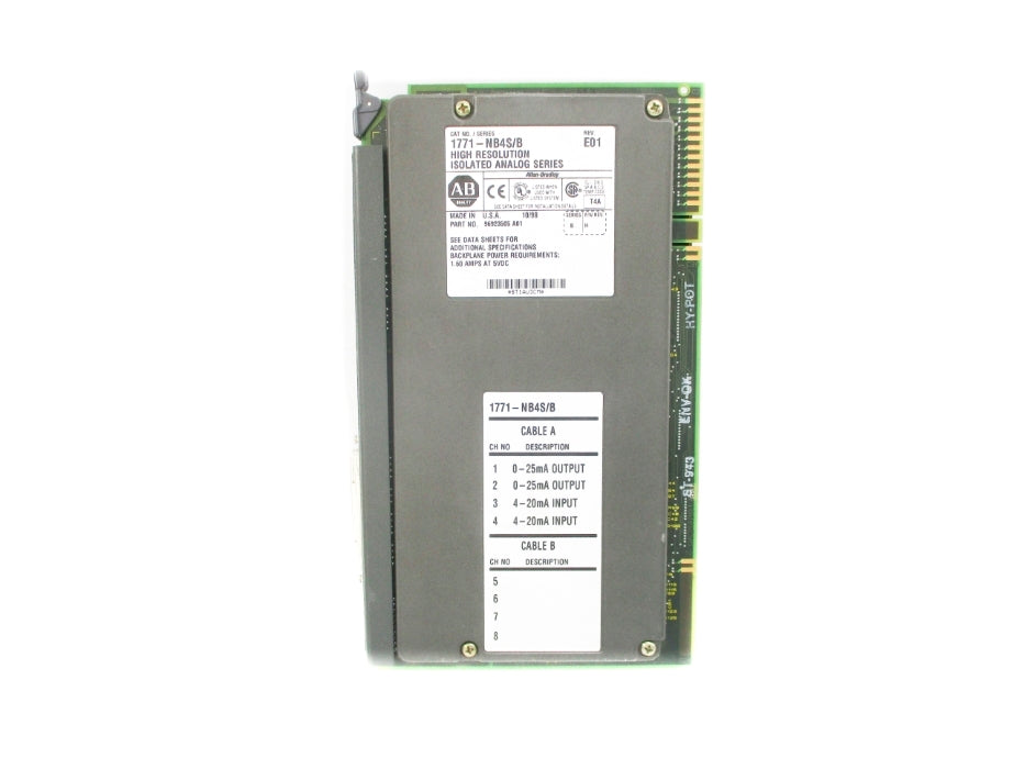 ALLEN BRADLEY 1771-NB4S SER. B F/W H NSNP