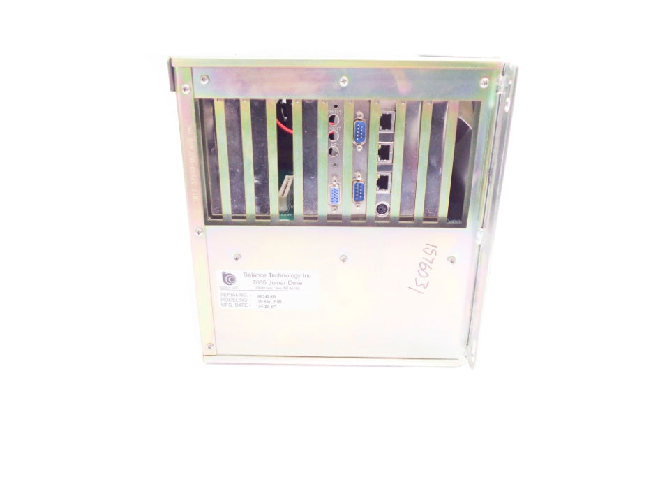 BALANCE TECHNOLOGY 10 SLOT P4R (AS PICTURED) UNMP
