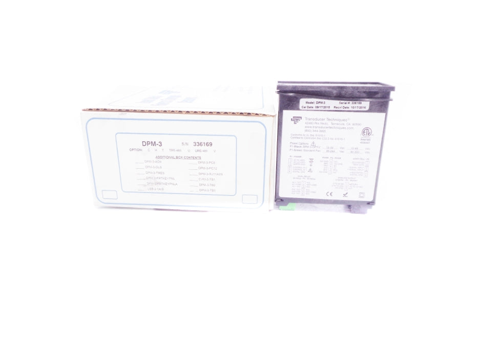 TRANSDUCER TECHNIQUES DPM-3 32VAC NSMP