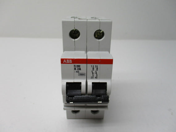 ABB S282-K2A CIRCUIT BREAKER 2A 277/480VAC * NEW NO BOX *