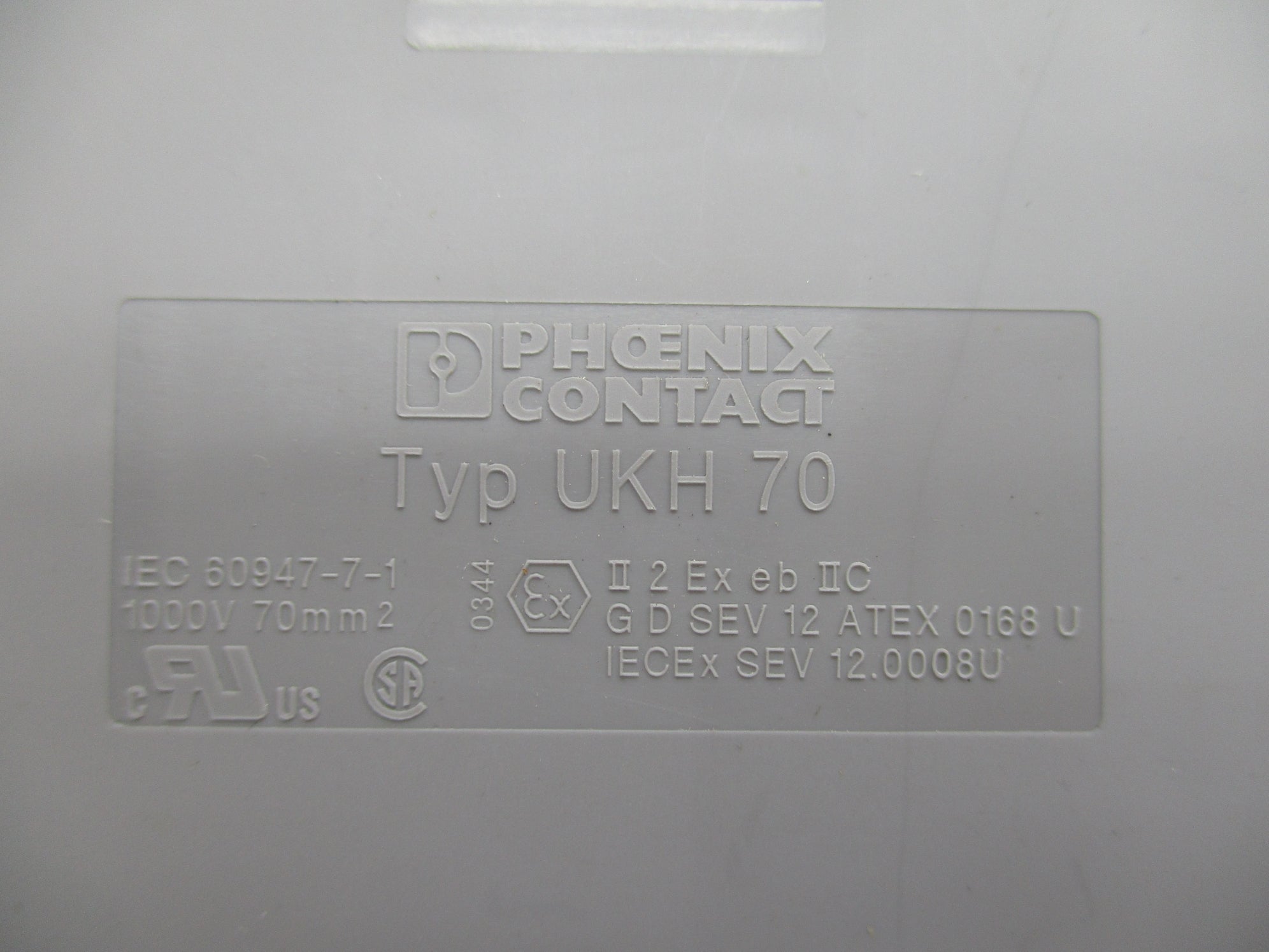 PHOENIX CONTACT UKH70 NUPI