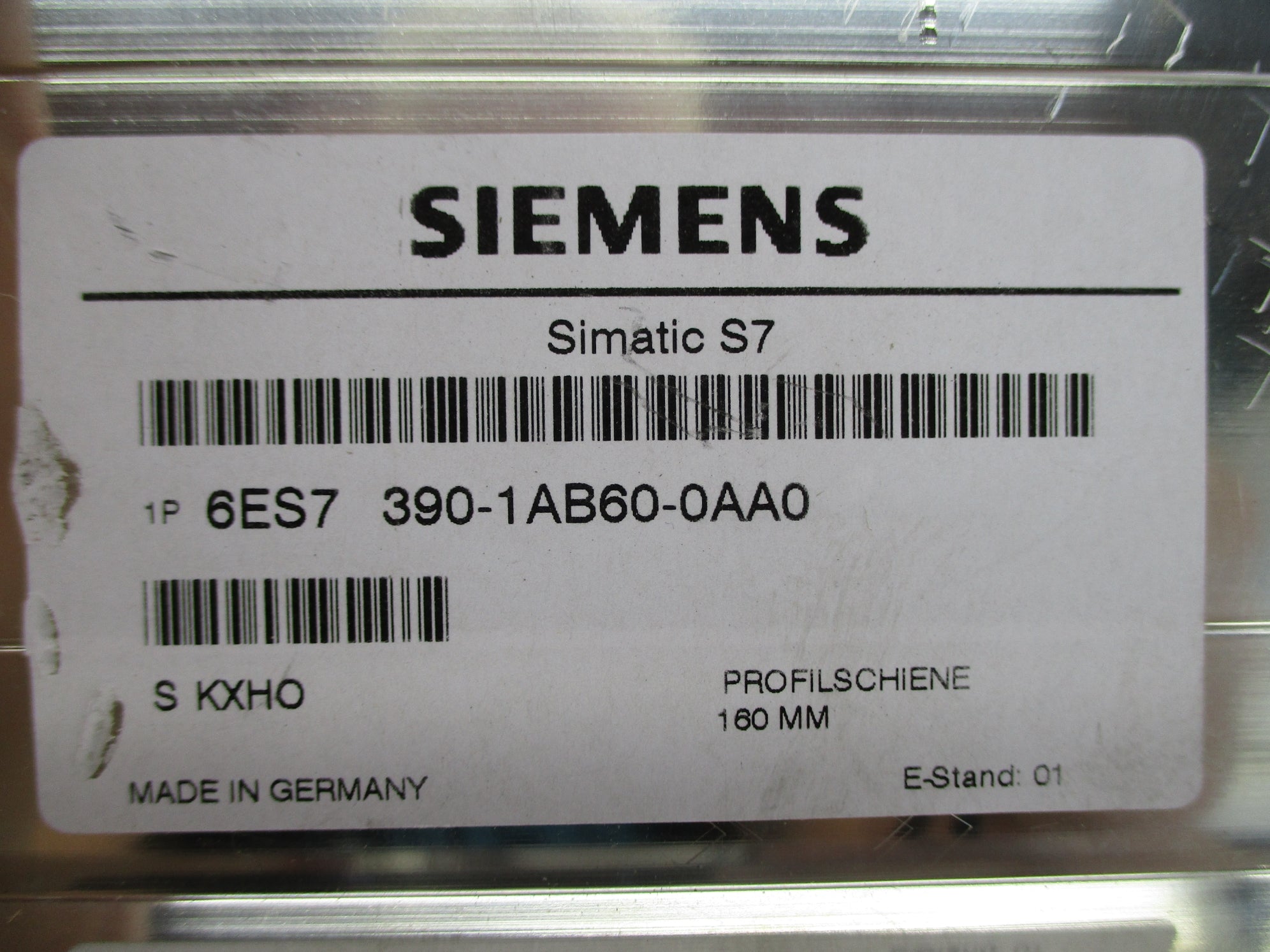 SIEMENS 6ES7390-1AB60-0AA0 NUPI