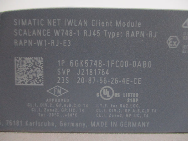 SIEMENS 6GK5748-1FC00-0AB0 NUPI